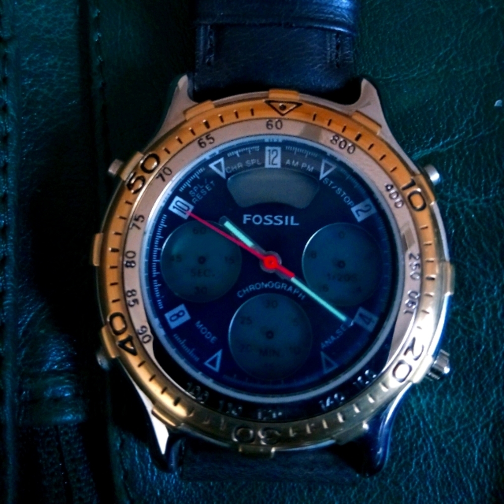 Vintage fossil special edition chrono master watch - Picture 2 of 13